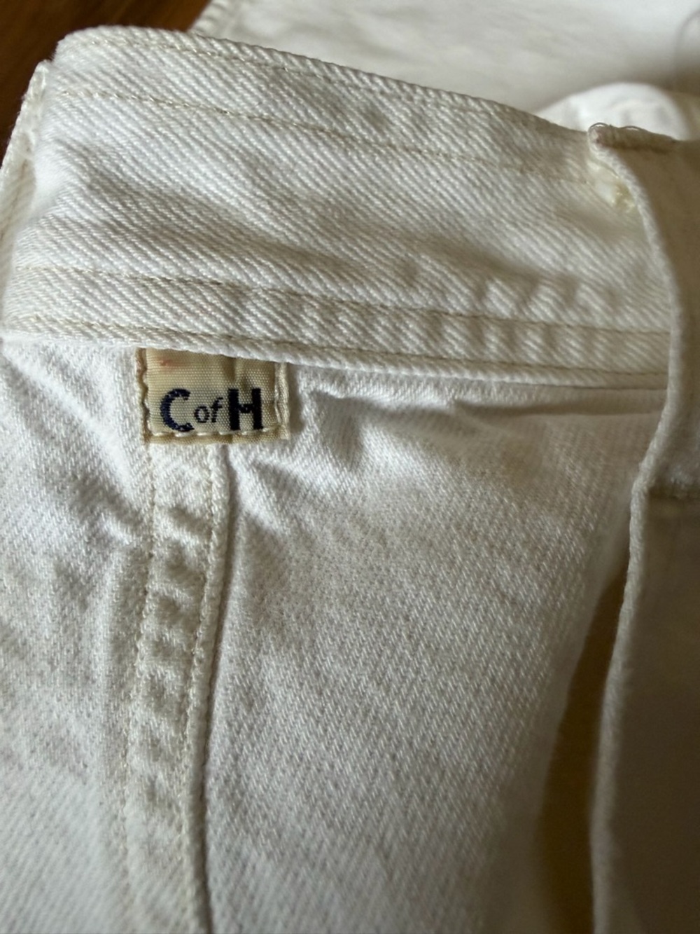 Citizens Of Humanity Eva Utility Crop white Denim - Picture 9 of 12